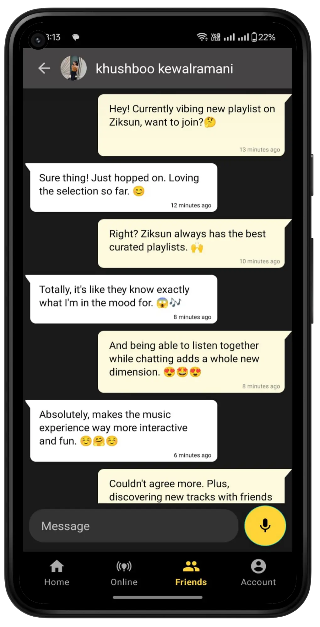 Chat with Friends